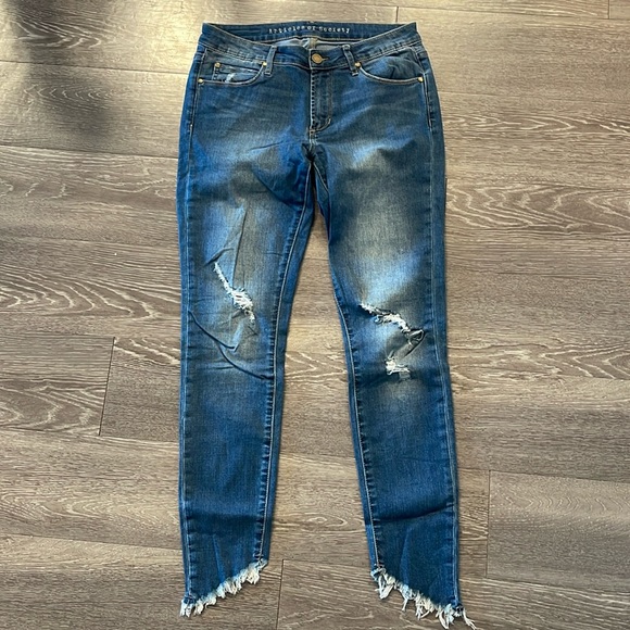 Articles of Society Womens Skinny High Waist Jeans Size 27 RN 137479 - Picture 2 of 3